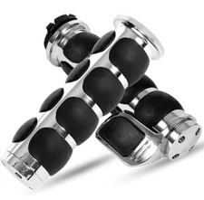 1" Motorcycle Handle Bar Hand Grips Fit For Honda Shadow VLX 600 VT600C Kawasaki