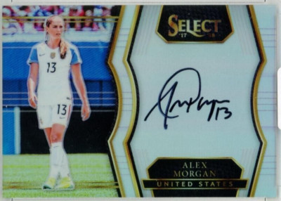 2017-18 Panini Select Alex Morgan Select Signatures #SS-AMG United