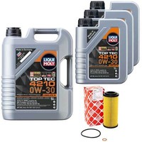 MotoröL Set Top Tec 4210 0W-30 8 Liter + ÖLfilter FüR BMW 3Er X3 X5 6Er E90 E91