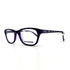 Skechers Eyeglasses SE1601 081 Purple Kids Rectangular Kids Frames 46[]16 130 mm