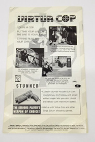 Virtua Fighter 2 (1995 Sega Saturn) Authentic Instruction Manual Only - No Game