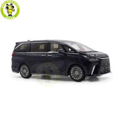 1/18 Toyota Lexus LM LM500h Black Diecast Model Cars Toys Gifts