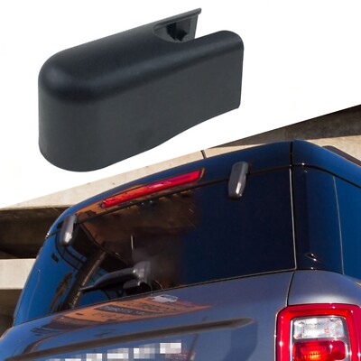 For Ford Bronco 2021-2022 Black Plastic Rear Windshield Wiper Nut Cap Cover