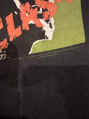 Vintage The Clash Shirt 2008 Music Rock Black Xl - Picture 2 of 4