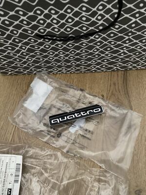 Genuine Audi Q3 Quattro Front Bumper Grille Badge 2016  