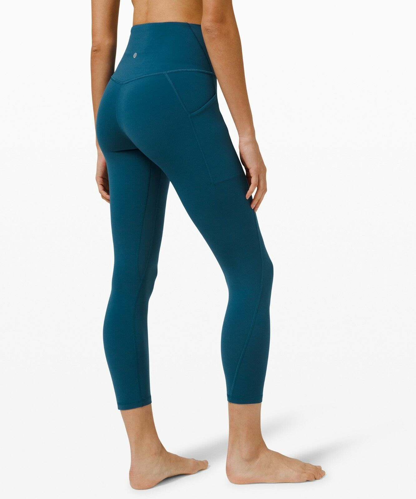 NEW Women Lululemon Align Pant with Pockets 25 Blue Borealis Size 2