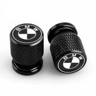 4 Pcs Car Tire Metal Valve Cap Dust Cap Logo Sport Valve Cap for BMW