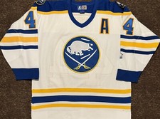 Vintage Starter NHL Buffalo Sabres Alexei Zhitnik Hockey Jersey