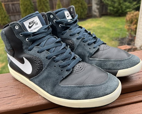 Nike SB Paul Rodriguez 7 High Mens Skateboard Shoes Blue Black 616355-410  Sz 11 | eBay