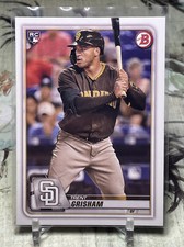Trent Grisham 2020 Bowman Paper #83 Rookie RC San Diego Padres Invest 🔥