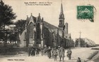 CPA 29 - CONFORT (Finistère) - 5444. Abside de l'Eglise. Route de Pont-Croix