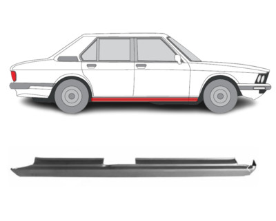 Für BMW 5er E12/E28 1973- 1987 LIMO/KOMBI Voll Schweller Reparaturblech/ Rechts