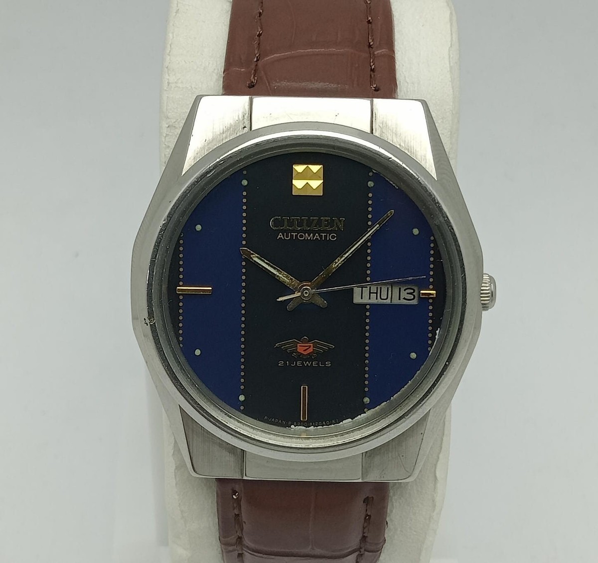 Citizen Eagle Automatic 4-823524Y Day/Date Vintage Men's Watch