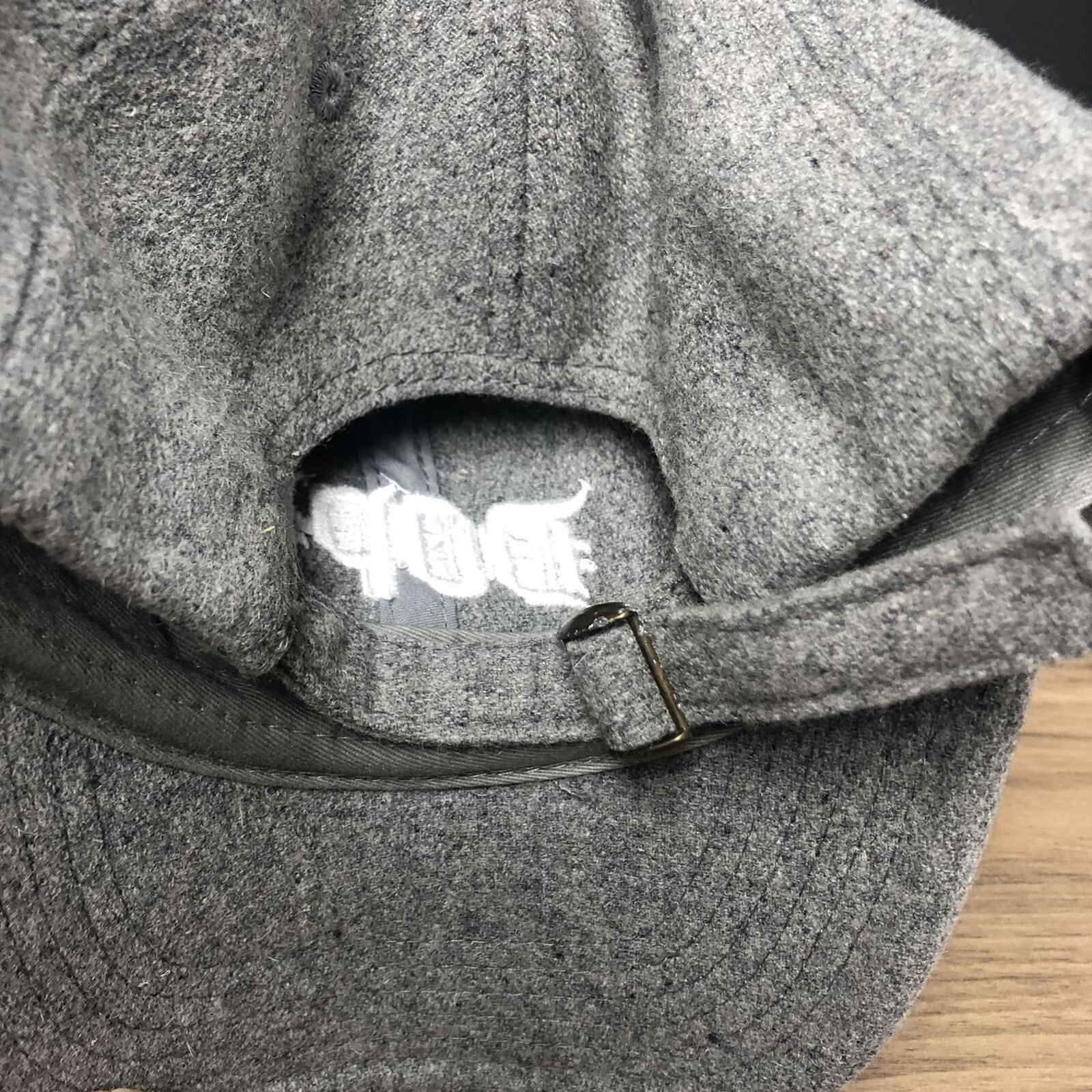 DOPE Rose Logo Adjustable Gray Strapback Hat Cap - image 15