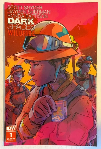 DARK SPACES WILDFIRE #1 Kangas VARIANT Scott Snyder IDW 2022 NM 1st print