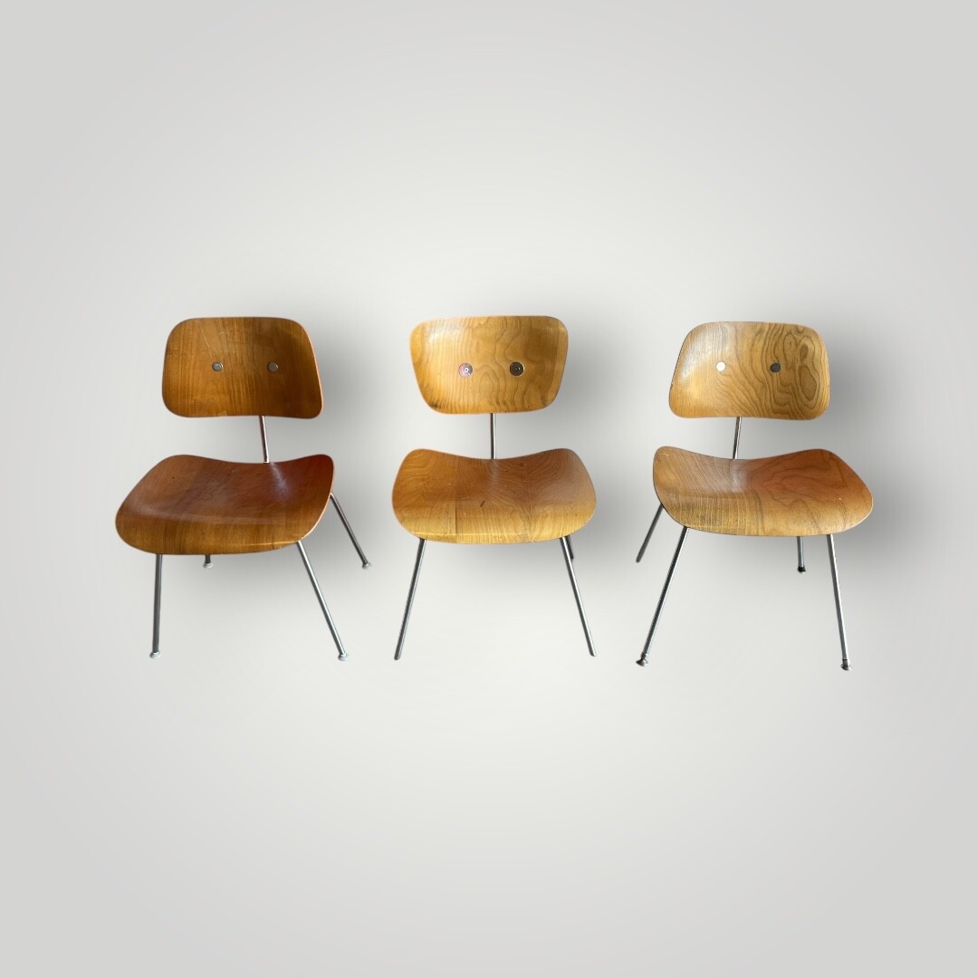Herman Miller DCM Eames オリジナル美品 Eames Herman Miller DCM Molded Plywood Dining Chair Metal