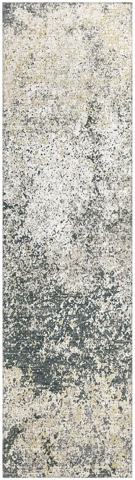 Addison Rugs Rylee ARY33 Grey Washable 2'3" x 7'6" Indoor Outdoor Runner Rug,... - Image 2 of 4