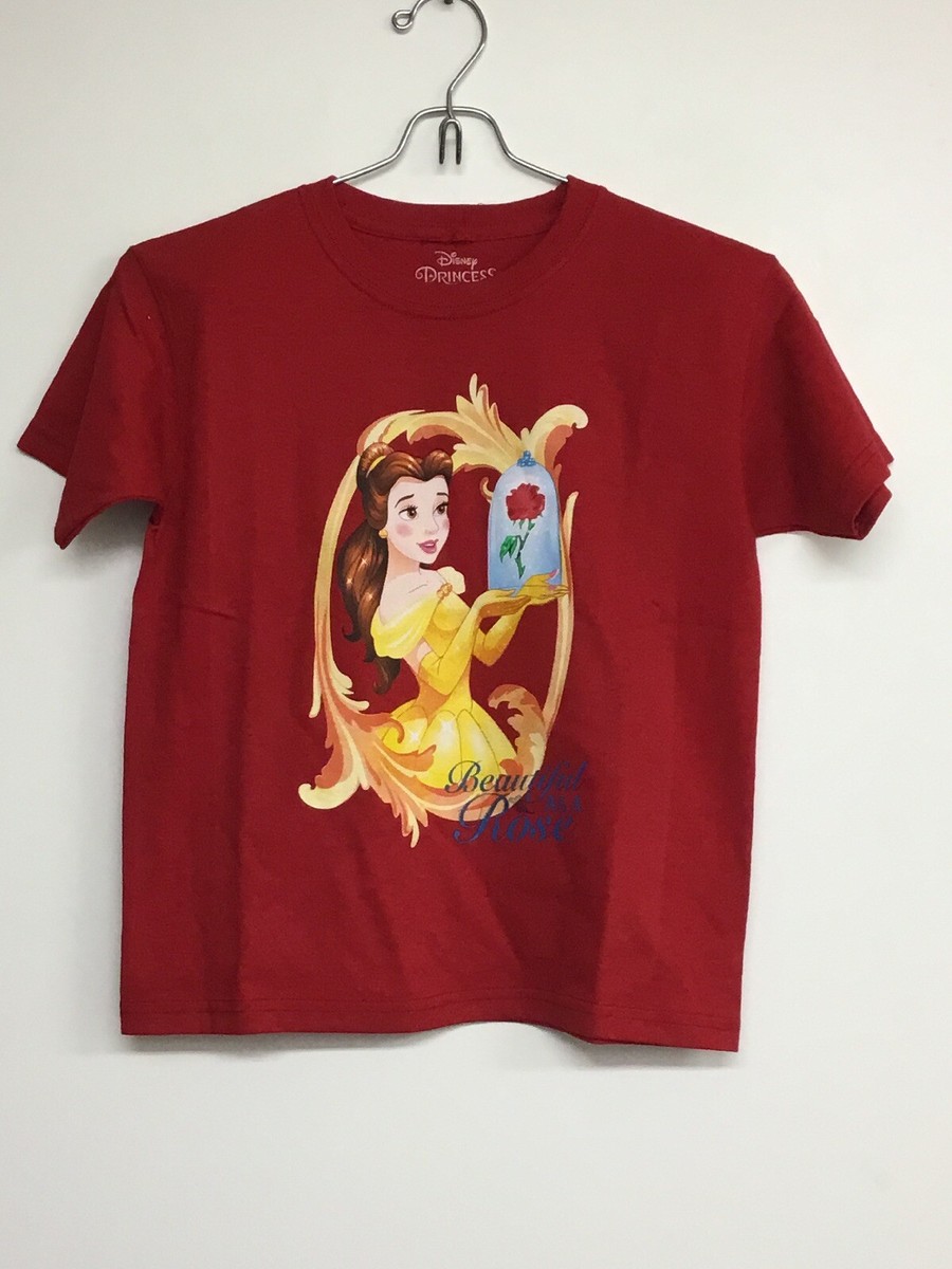 トップス beauty:beast long length T-shirt Disney Beauty and the Beast Her Beast Framed Portrait T