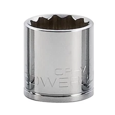New Powerbuilt Tools 1/2" Drive 12 Pt. Metric 28MM Mechanics Socket - 648216