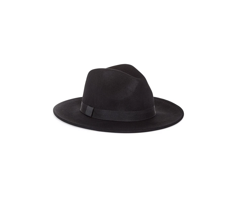 Fedora de lana fieltro Aqua 289563 fin de semana talla única negro Foto 2 de 2