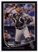 Tyler Flowers - 2013 Topps Mini #526 Black Parallel #2/5 - White Sox  RARE