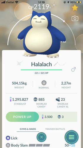 Shiny Snorlax Trade Registered k Stardust Read Description Ebay