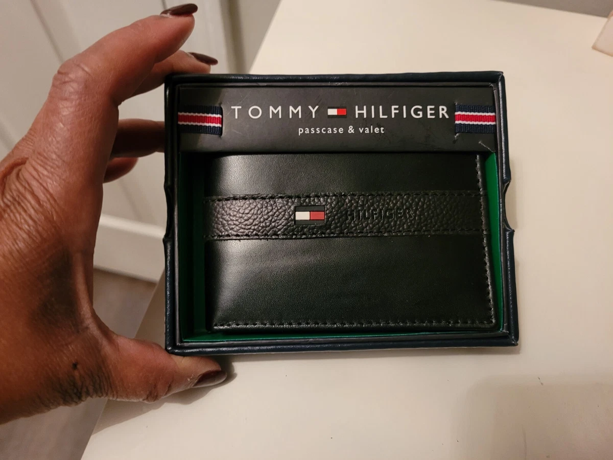 smør Der er en tendens industrialisere Tommy Hilfiger Men&#039;s Leather Bifold Wallet with Removal Card Holder,  black | eBay