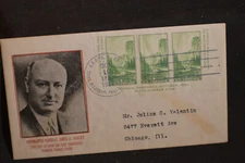 #751 One Cent Yosemite Half Sheet FDC