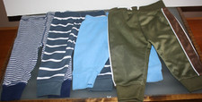 Lot of Four Baby Boy Pants Sz 3/6 Mo Garanimals Lila Jack Carter's Baby Gap