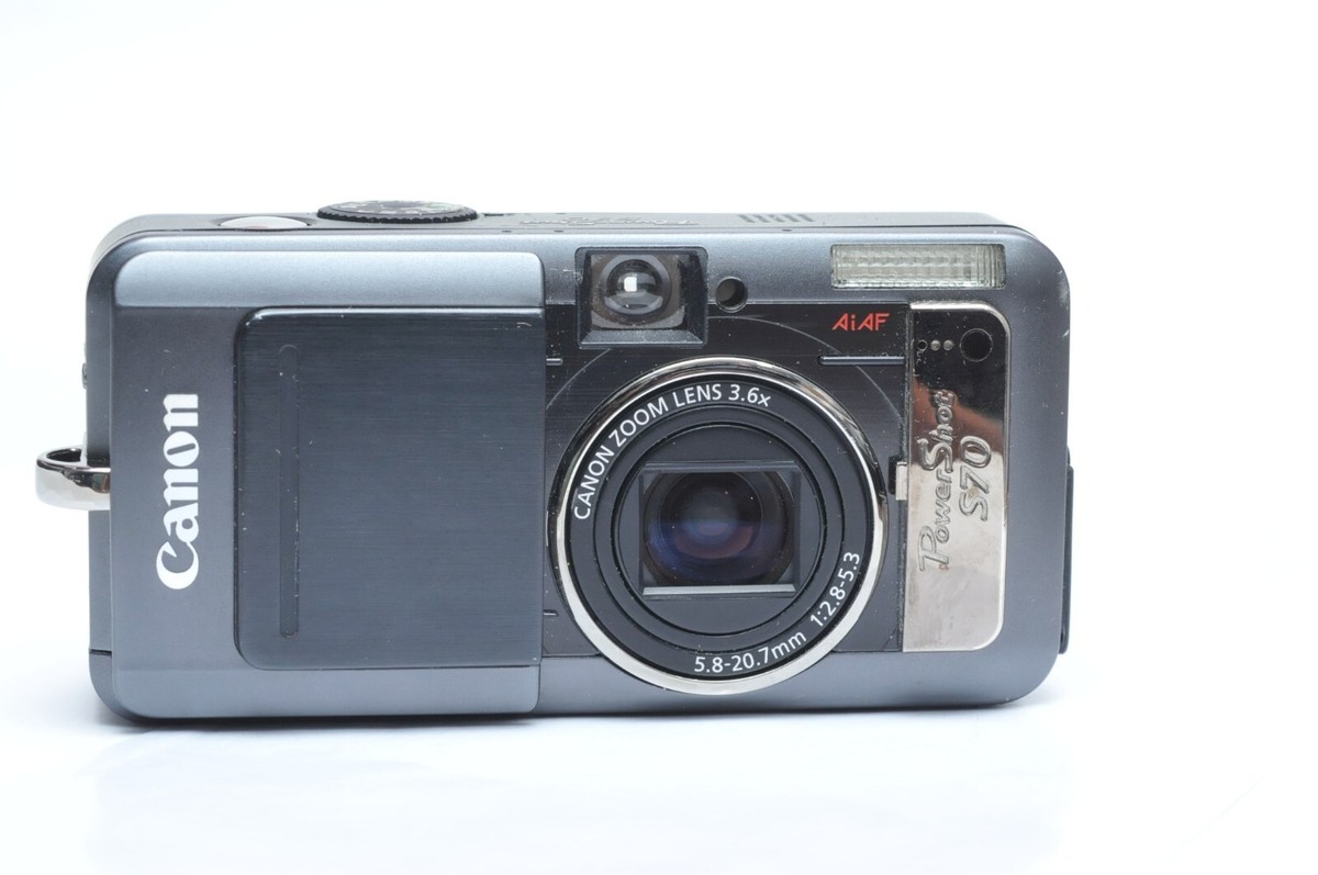 Canon PowerShot S70 7.1MP Compact Digital Camera | eBay