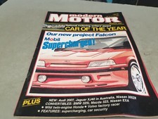 Mar 1987 Modern Motor Mag XF FALCON , XJ40 JAG , Exa , Honda CRX