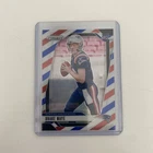 2024 Panini Prizm - Rookies Drake Maye #329 Red White & Blue Prizm (RC)