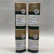 BIOSSANCE Squalane Bamboo Deodorant Plant Derived Non Toxic Formula 50g 4 PACK 