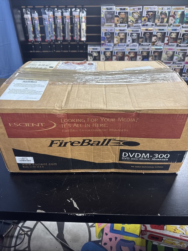 NIB Escient Fireball DVDM-300 Music Manager 300GB HDD Internet Radio