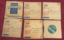 Vtg. Pepsi WW2 Record Collection w/Mailers-Free Ship