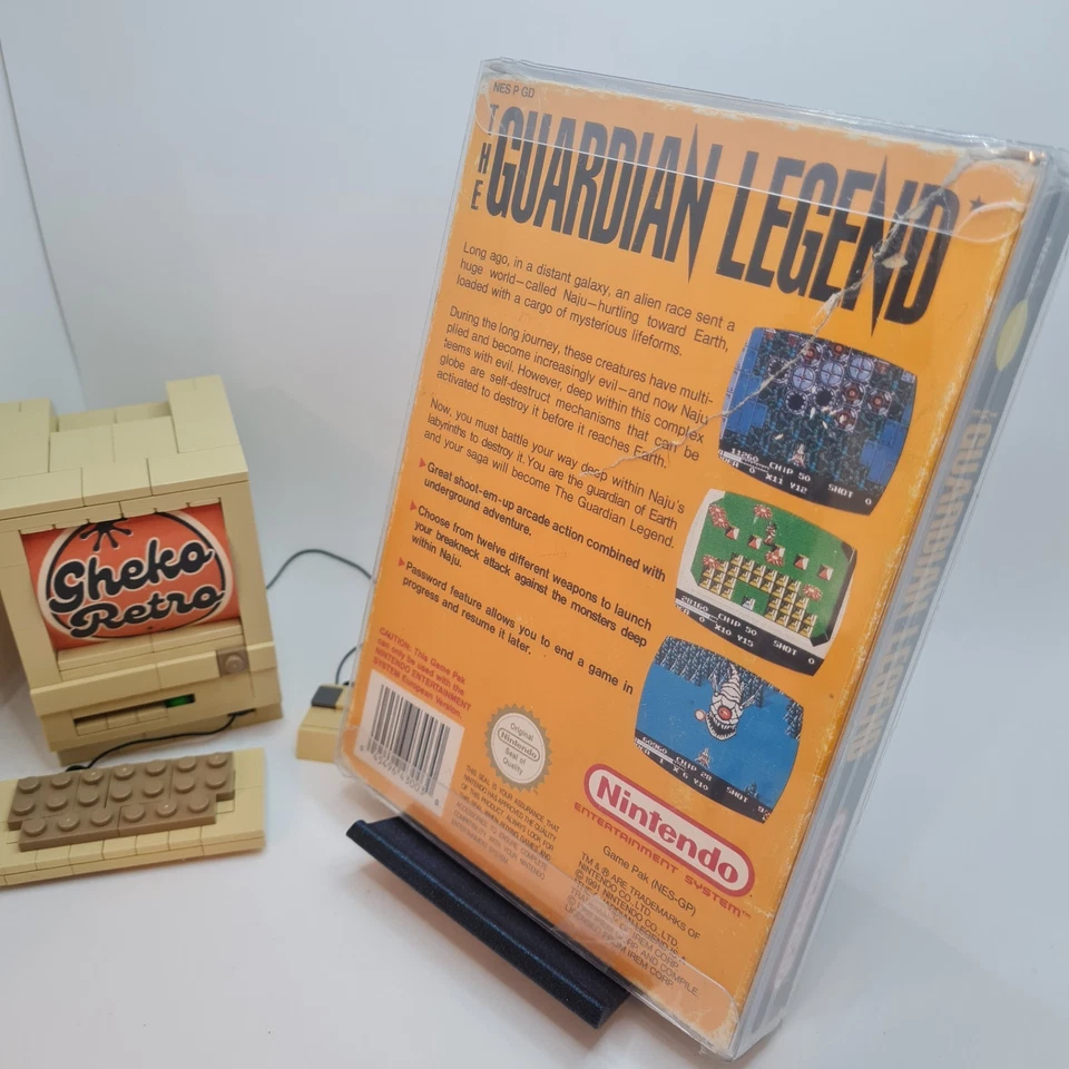 The Guardian Legend Nintendo NES Cartridge + Box - (PAL) - Image 2 of 4