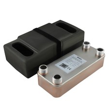 Plattenwärmetauscher + Isolation B3-32-20 – 115 kW, 4× 1 Zoll ✅ 3 Jahre Garantie