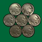 1927-D Lot of 7 Buffalo Nickel Good G Coins #39072