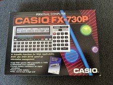 CASIO FX 730P Vintage Programmable Pocket Computer NEW IN BOX OLD STOCK