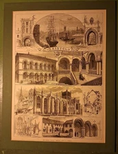 Views In Bristol: Wood Engraving By Thomas Sulman, C.1873