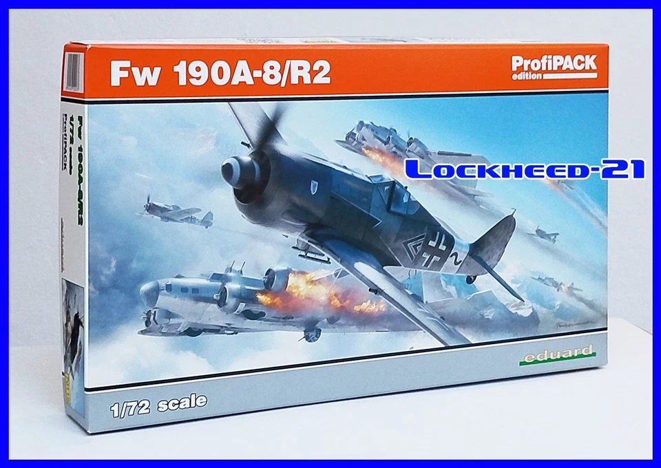 2 kits - EDUARD 7094 1/72 Bf 110G-4 & EDUARD 70112 1/72 Fw 190A-8/R-8 ProfiPACK - Bild 2 von 4