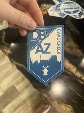 Dutch Bros Coffee 🔥Rare🔥Regional Sticker Cave Creek, ARIZONA