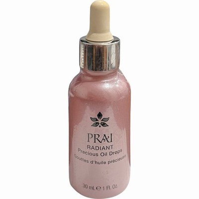 Sealed PRAI Radiant Precious Oil Drops 1 Fl Oz - 30 mL Facial Elixir Hydration