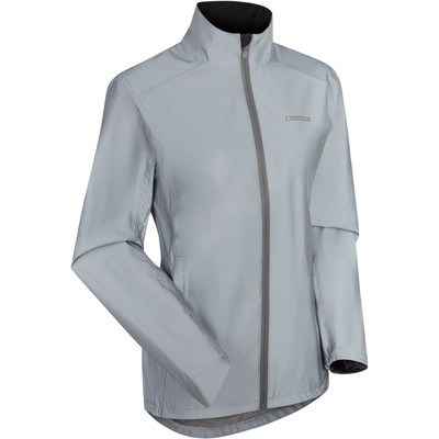 Madison Stellar Shine reflektierende 2-lagige wasserdichte Damenjacke Größe 8 UVP 80 £