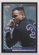 1994 Score Chris Jones #148 1i3