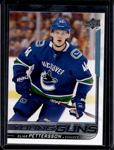 Elias Pettersson #248 2018 Upper Deck card