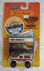 Vintage 1989 Matchbox Car & Driver Ford Bronco II MOC BA410