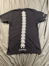 Chrome Hearts Cemetery Cross Spine T-Shirt