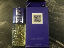 Vintage Parfum Soir De PARIS Bourjois Eau de Toilette Vapo 50ml mit Box