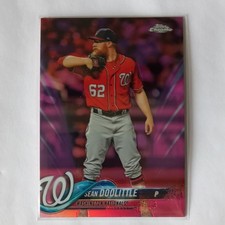 Topps 2018 Chrome Refractor Sean Doolittle #137 Washington Nationals
